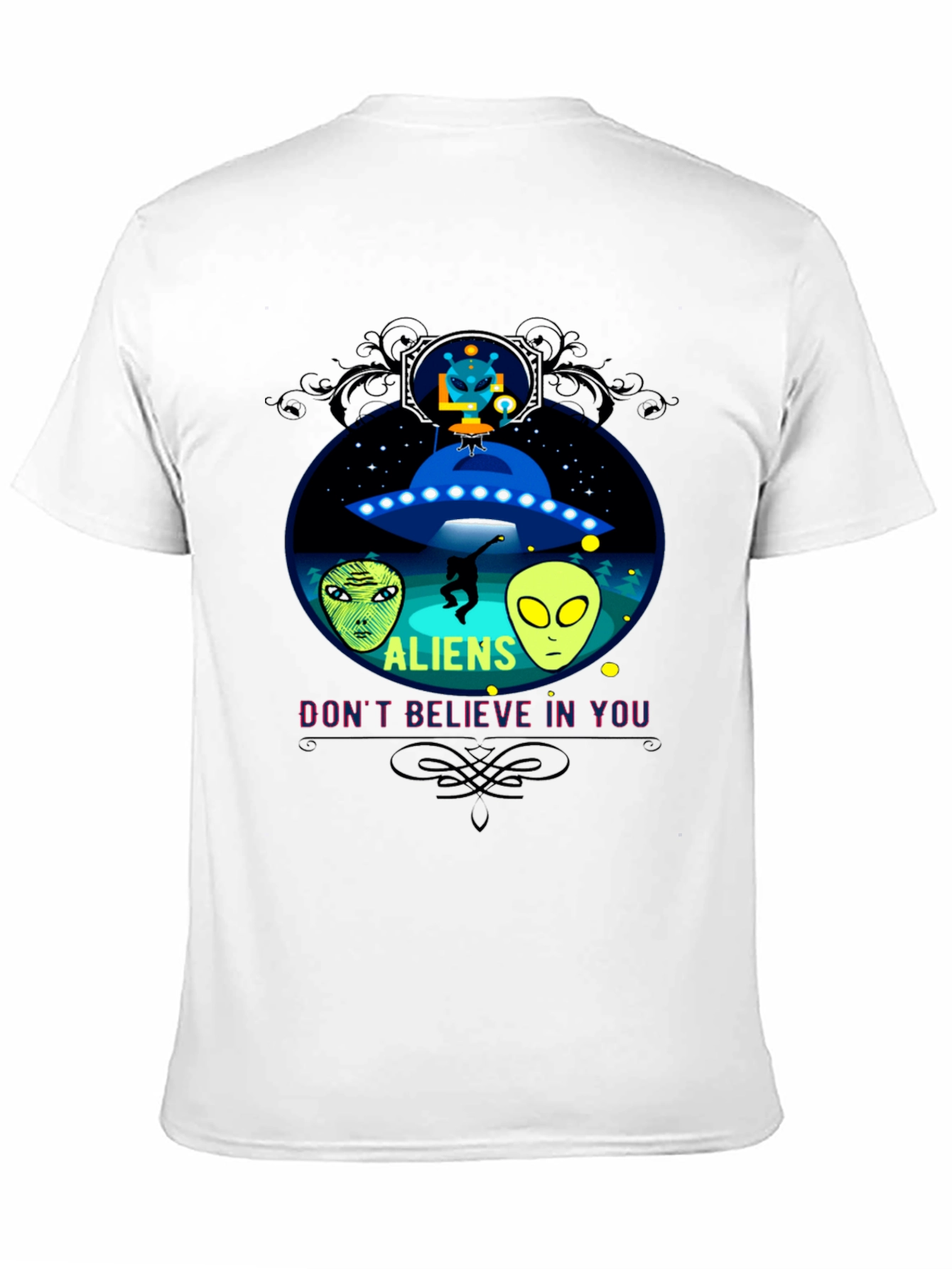 Alien Graphic T-Shirt - Believe in the Unbelievable