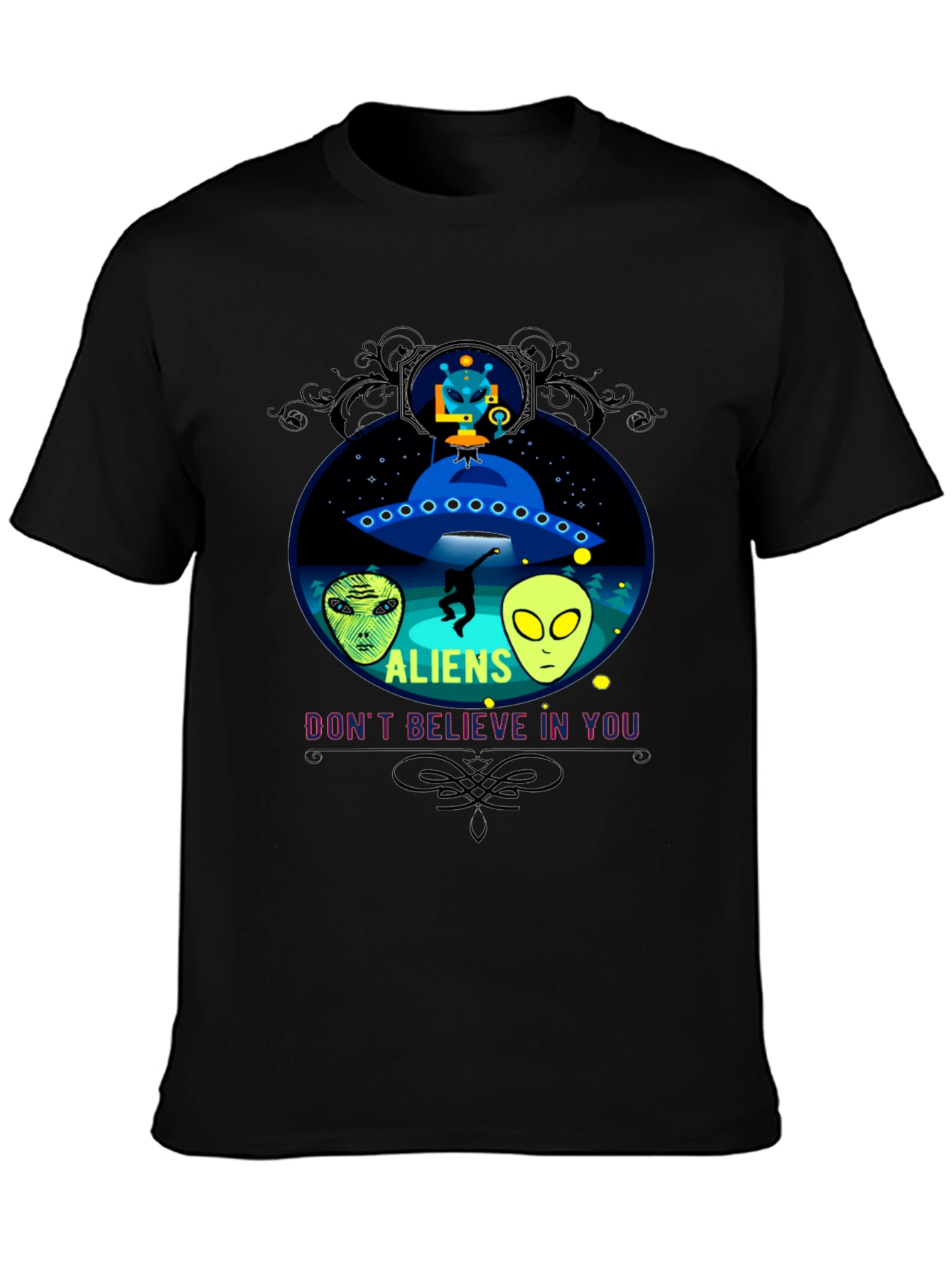 Alien Graphic T-Shirt - Believe in the Unbelievable