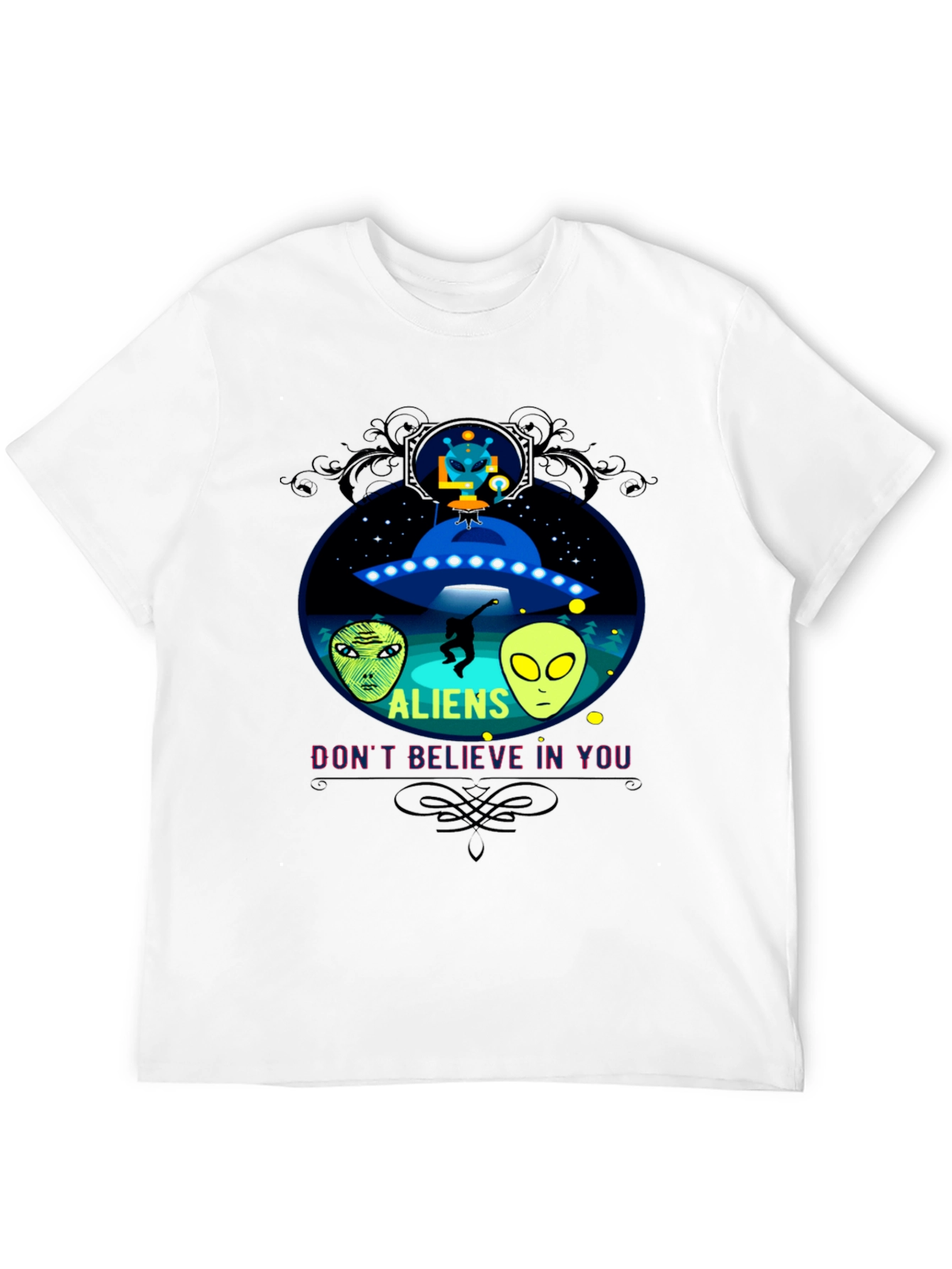 Alien Graphic T-Shirt - Believe in the Unbelievable