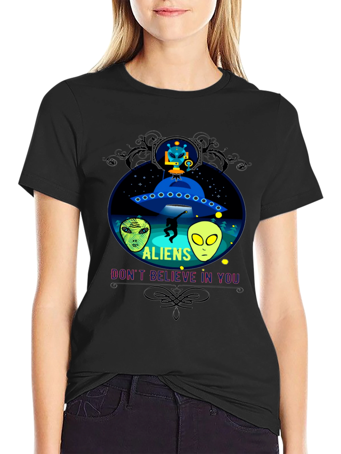 Alien Graphic T-Shirt - Believe in the Unbelievable