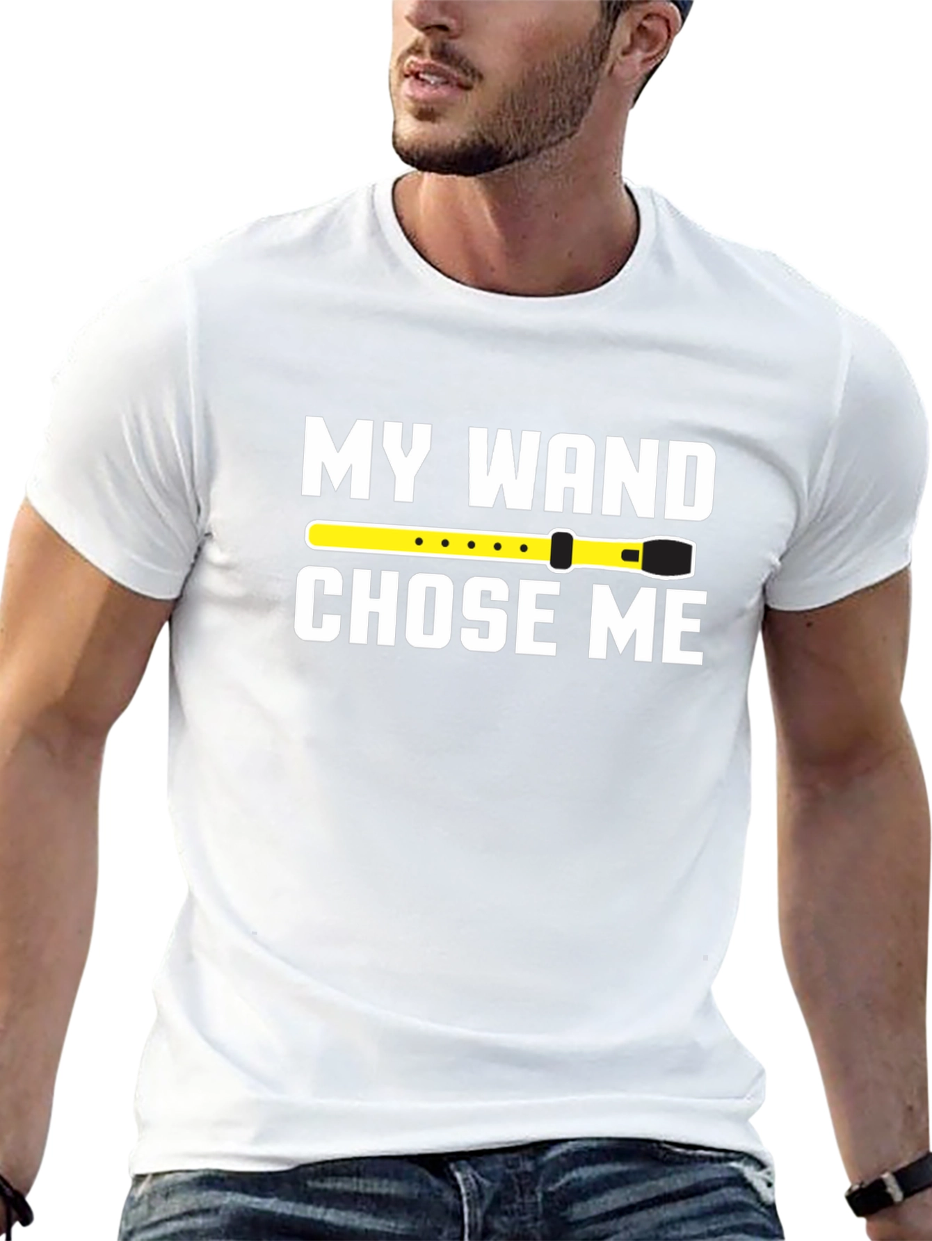 My Wand Chose Me T-Shirt Funny Music Teacher Tee