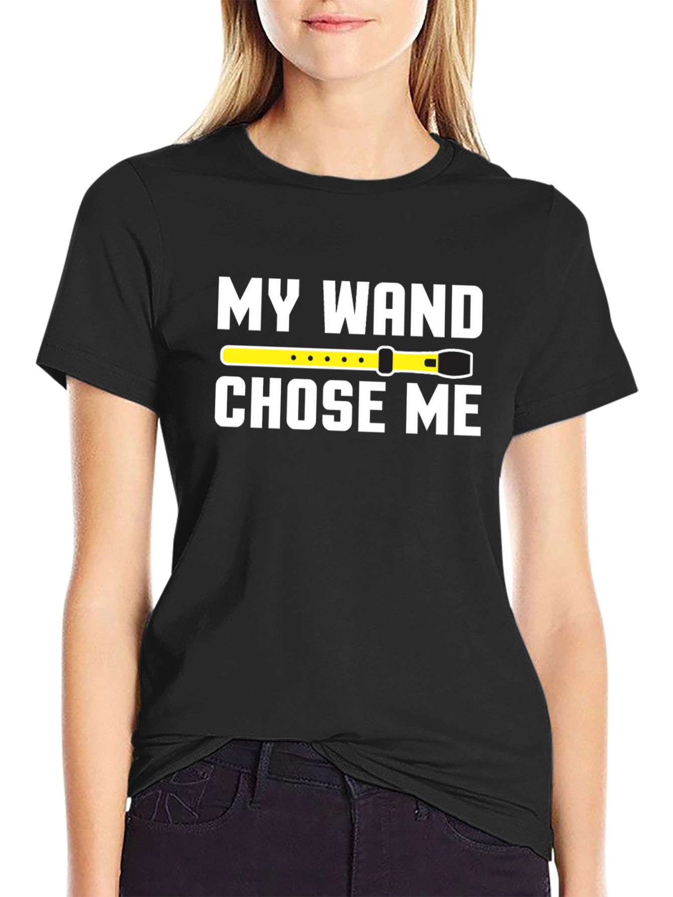 My Wand Chose Me T-Shirt Funny Music Teacher Tee