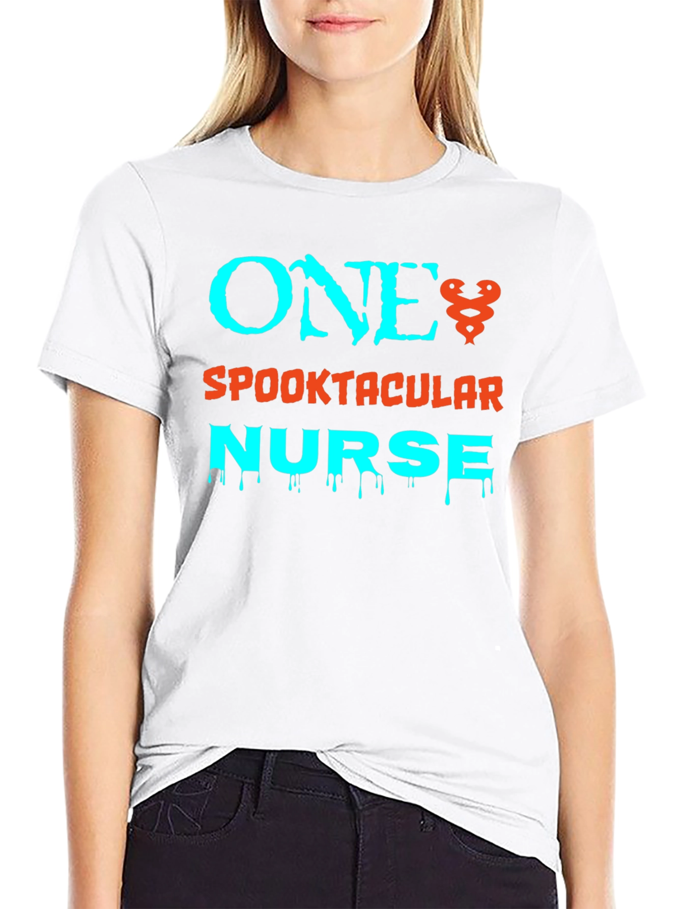 Spooktacular Nurse T-Shirt Halloween