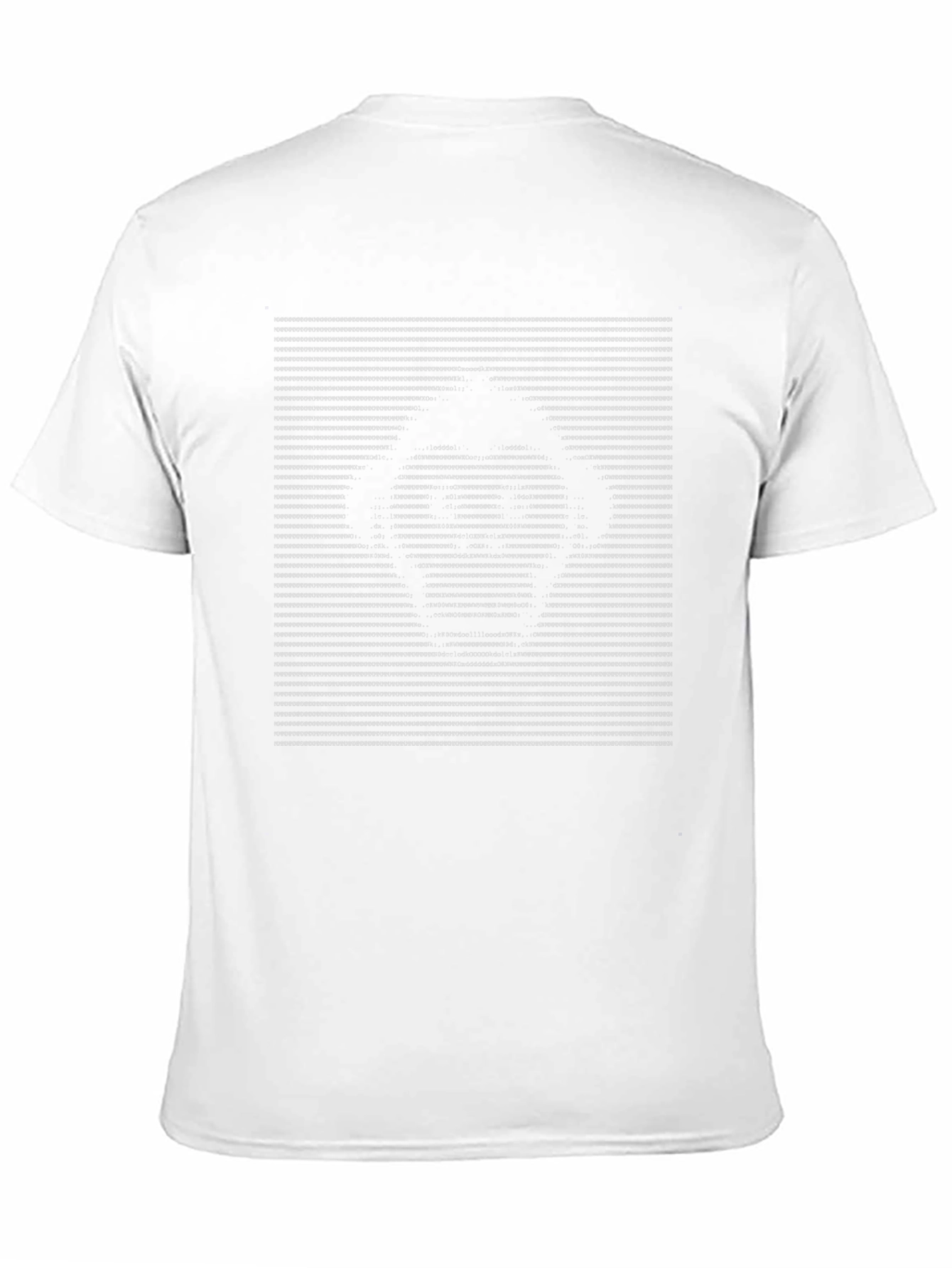 Abstract Face Graphic Mens Black T-Shirt