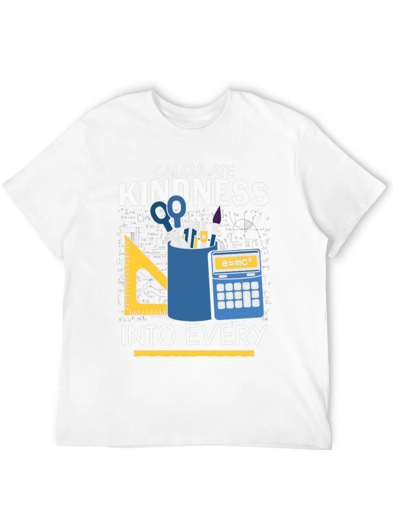 Calculate Kindness T-Shirt - Science Math Design