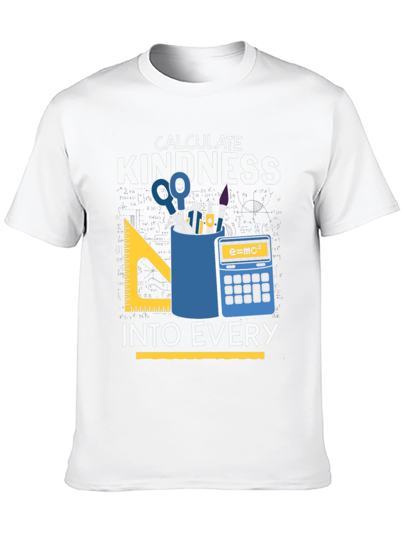 Calculate Kindness T-Shirt - Science Math Design