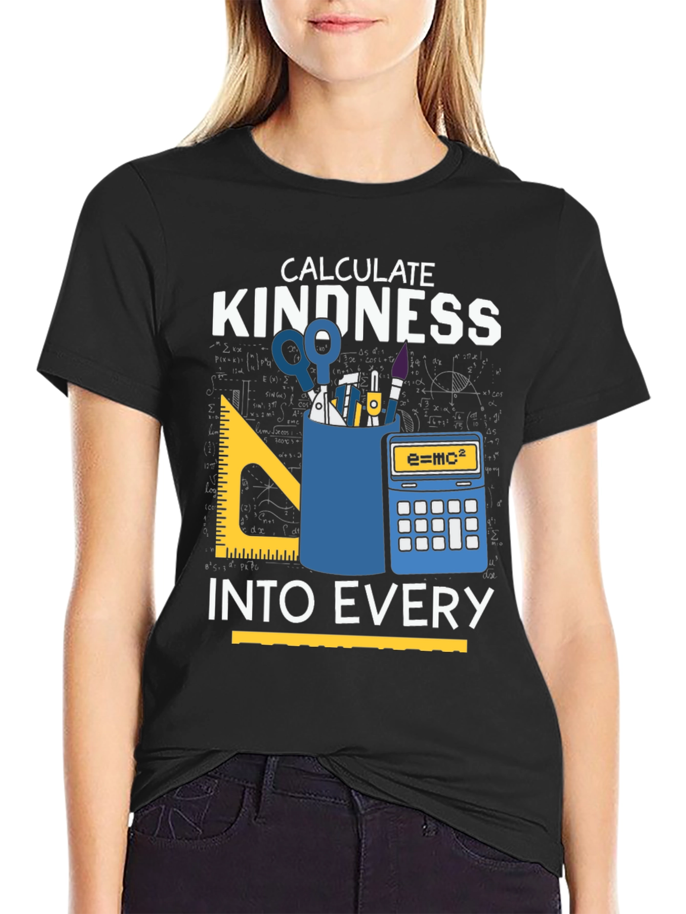 Calculate Kindness T-Shirt - Science Math Design