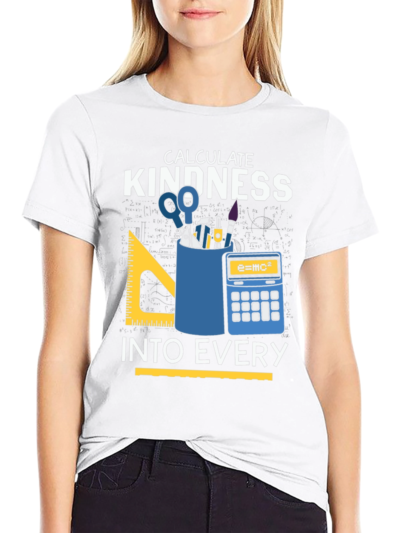 Calculate Kindness T-Shirt - Science Math Design