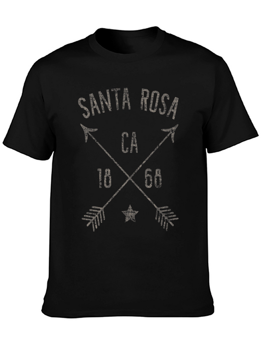 Santa Rosa CA Arrow Graphic T-Shirt