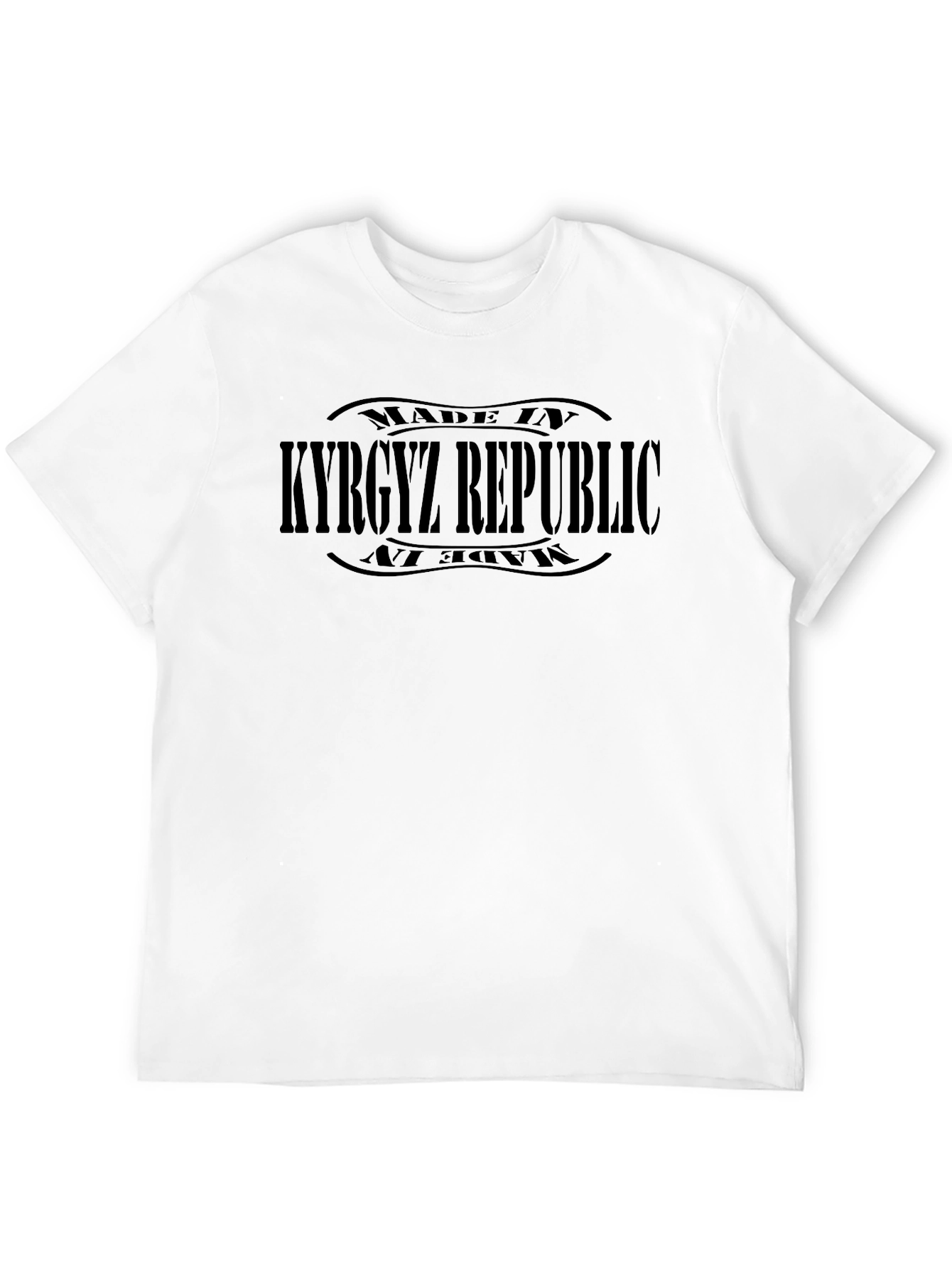 Kyrgyz Republic Black Graphic Tee