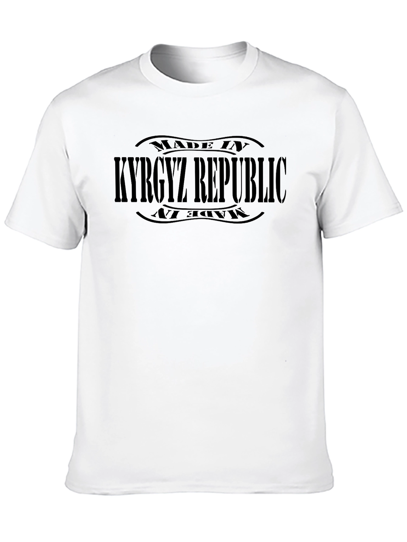 Kyrgyz Republic Black Graphic Tee