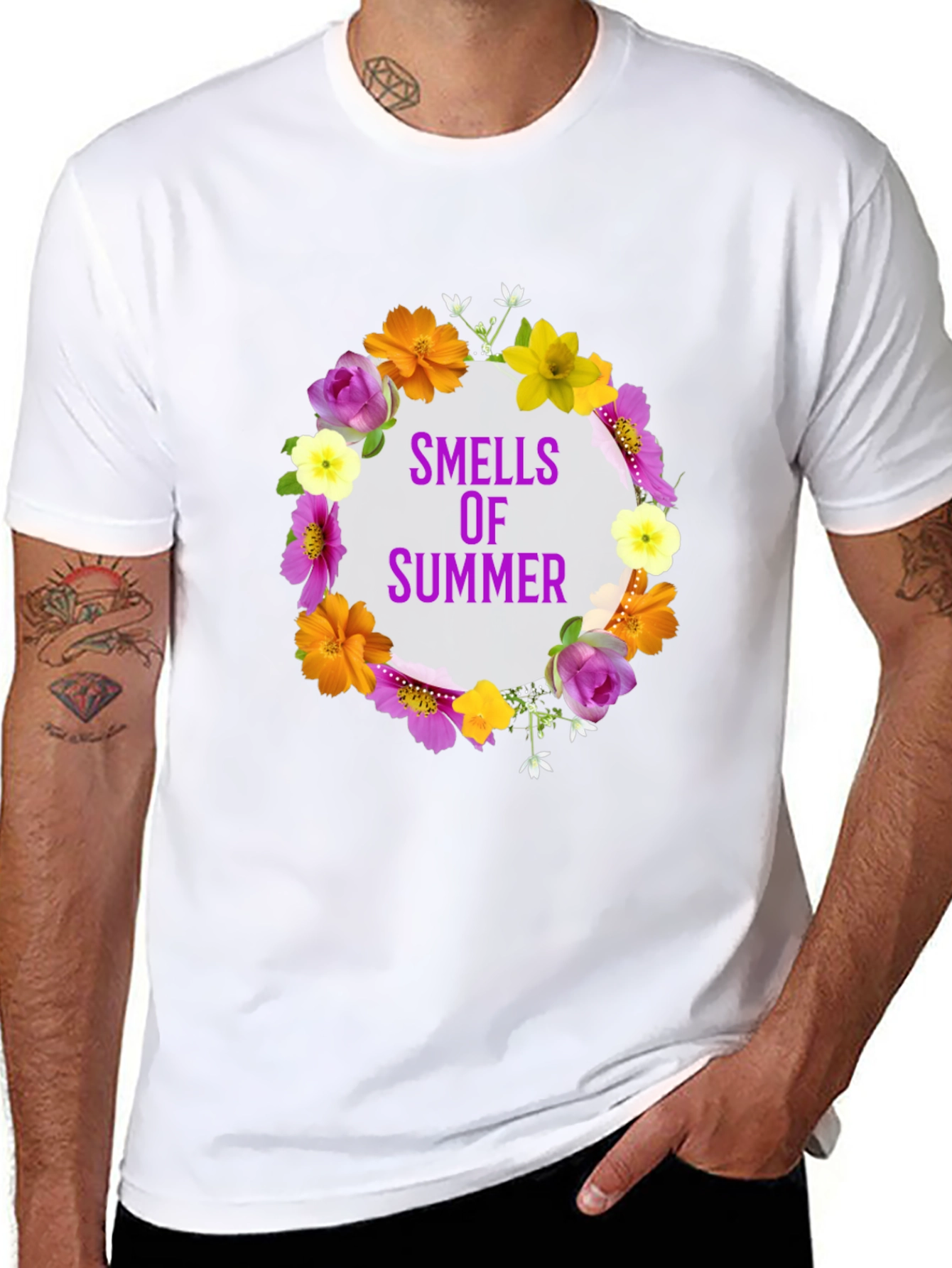 Smells of Summer Floral T-Shirt