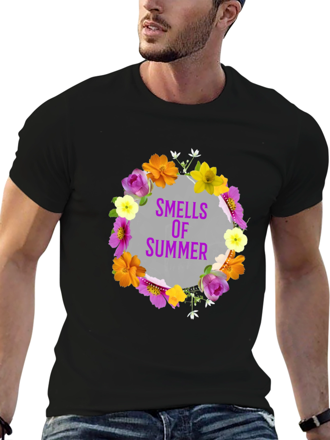 Smells of Summer Floral T-Shirt