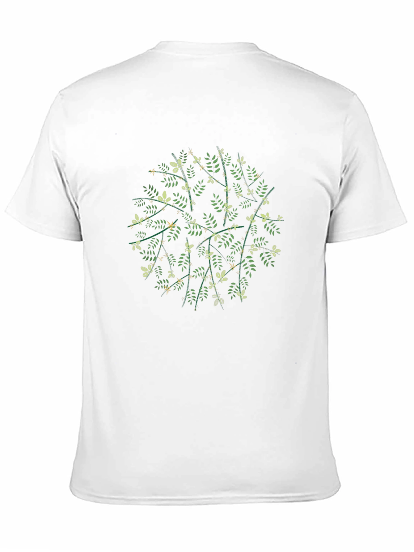 Nature Mandala Black T-Shirt