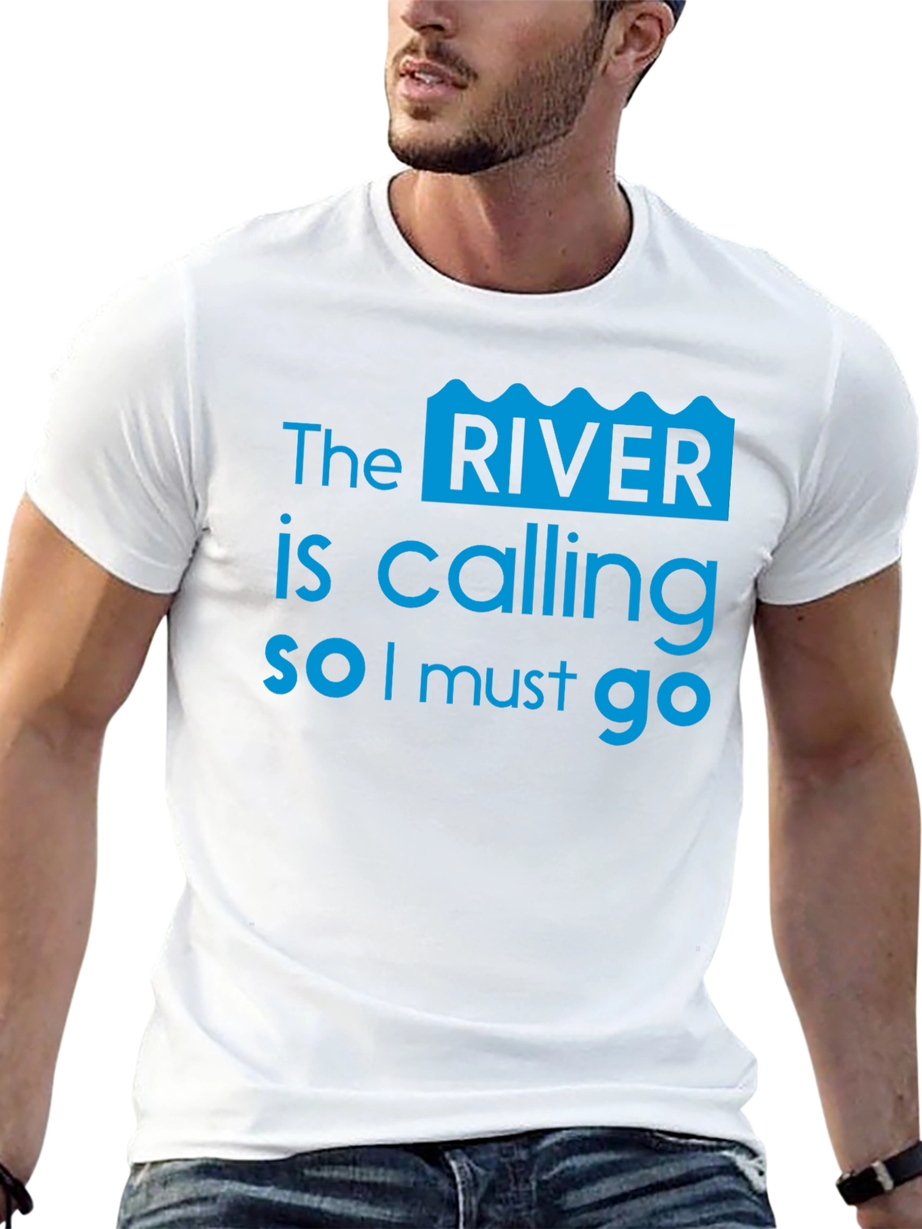 River Calling T-Shirt - Adventure Awaits!