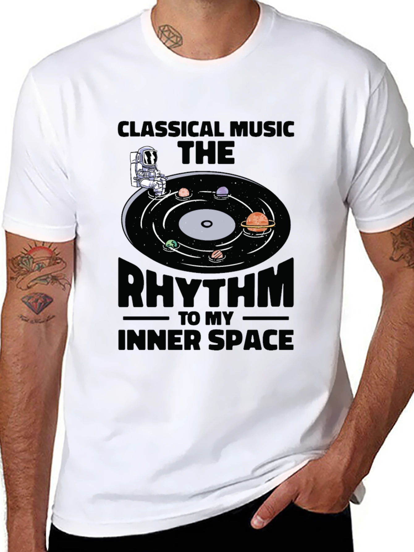 Classical Music T-Shirt: Inner Space Rhythm Tee
