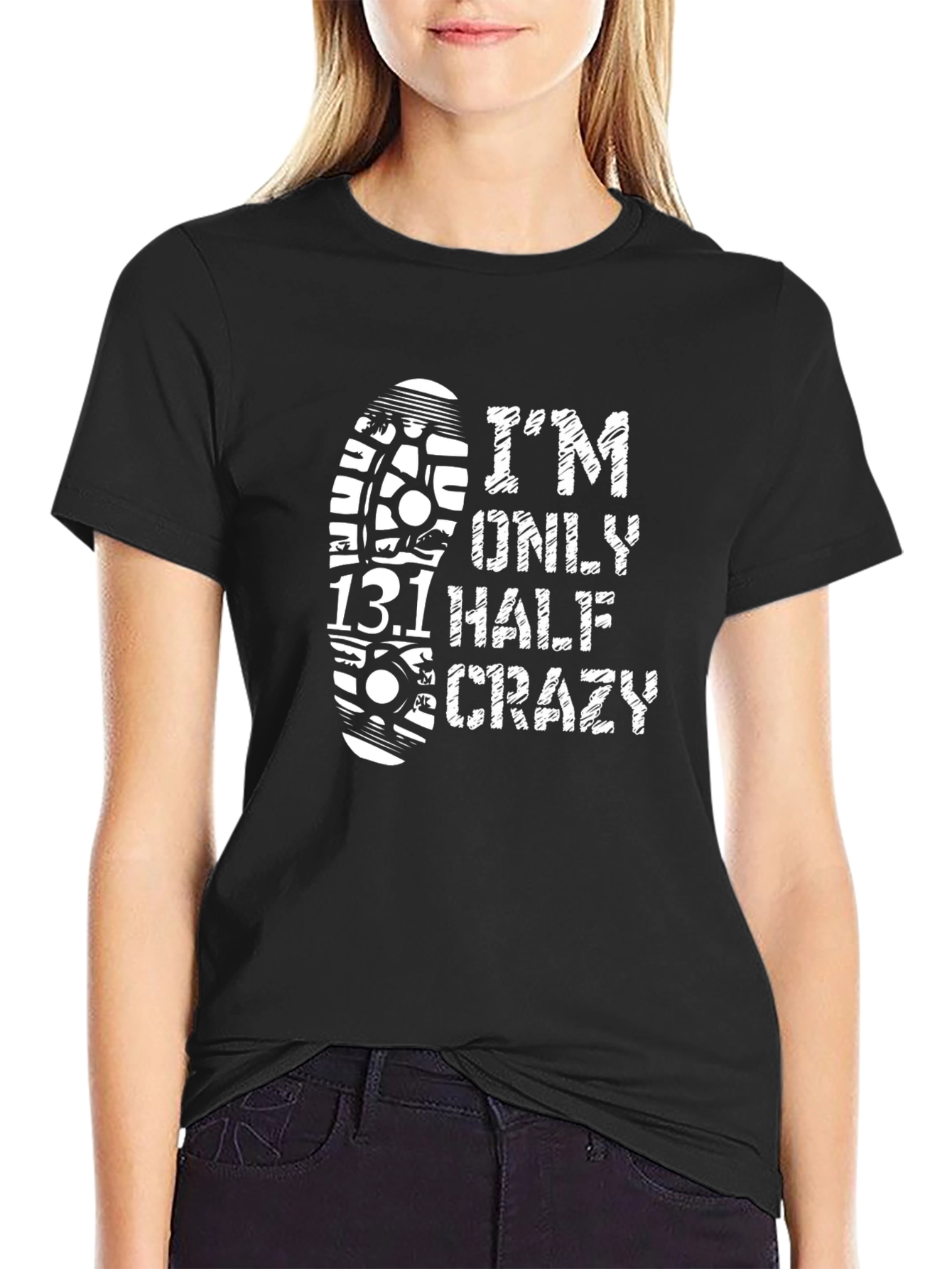 Half Marathon Crazy T-Shirt: 13.1 Running Tee