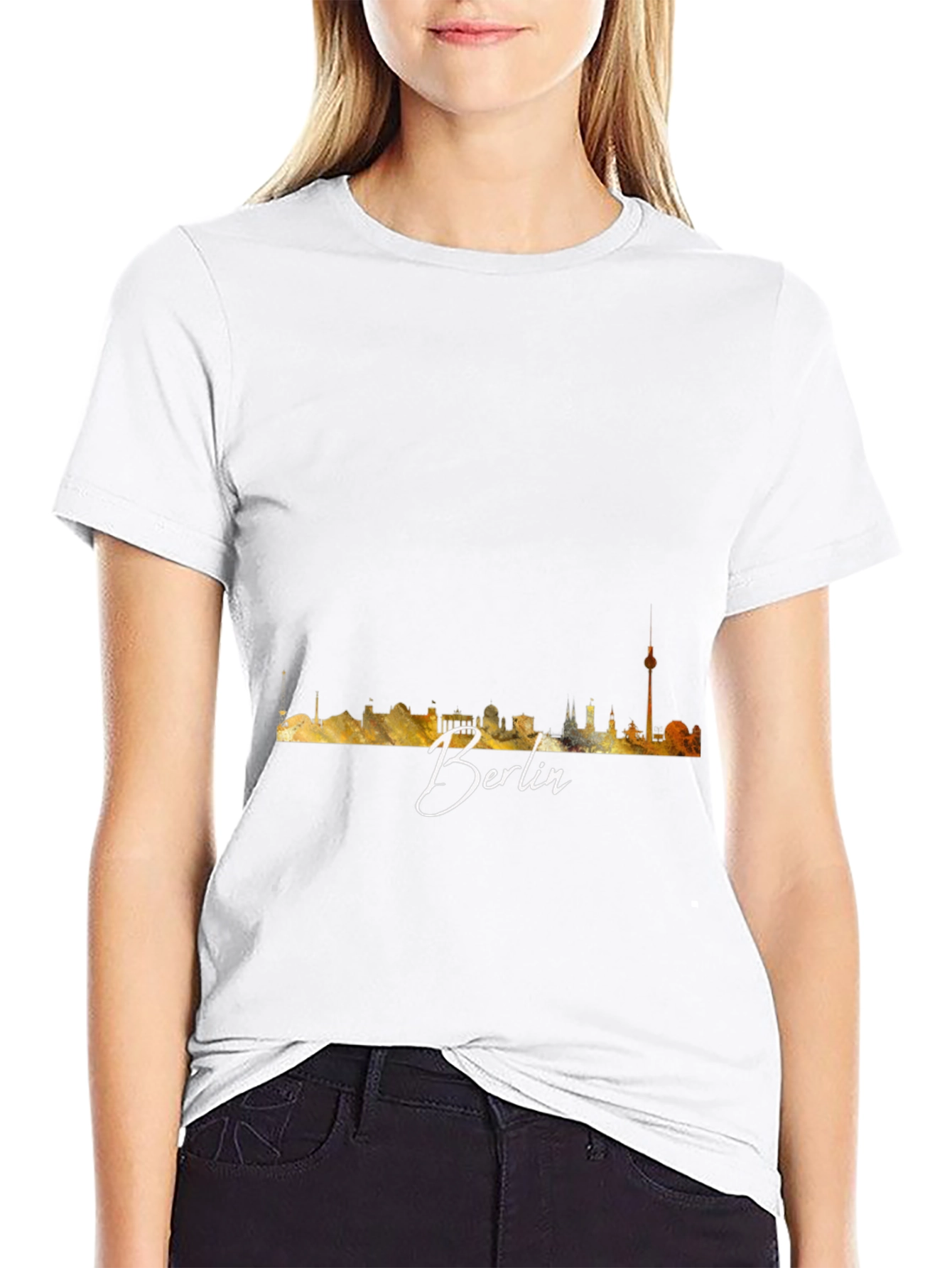 Berlin Skyline Graphic Tee - Cityscape T-Shirt