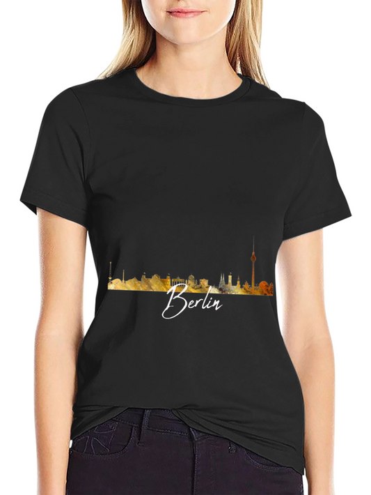 Berlin Skyline Graphic Tee - Cityscape T-Shirt