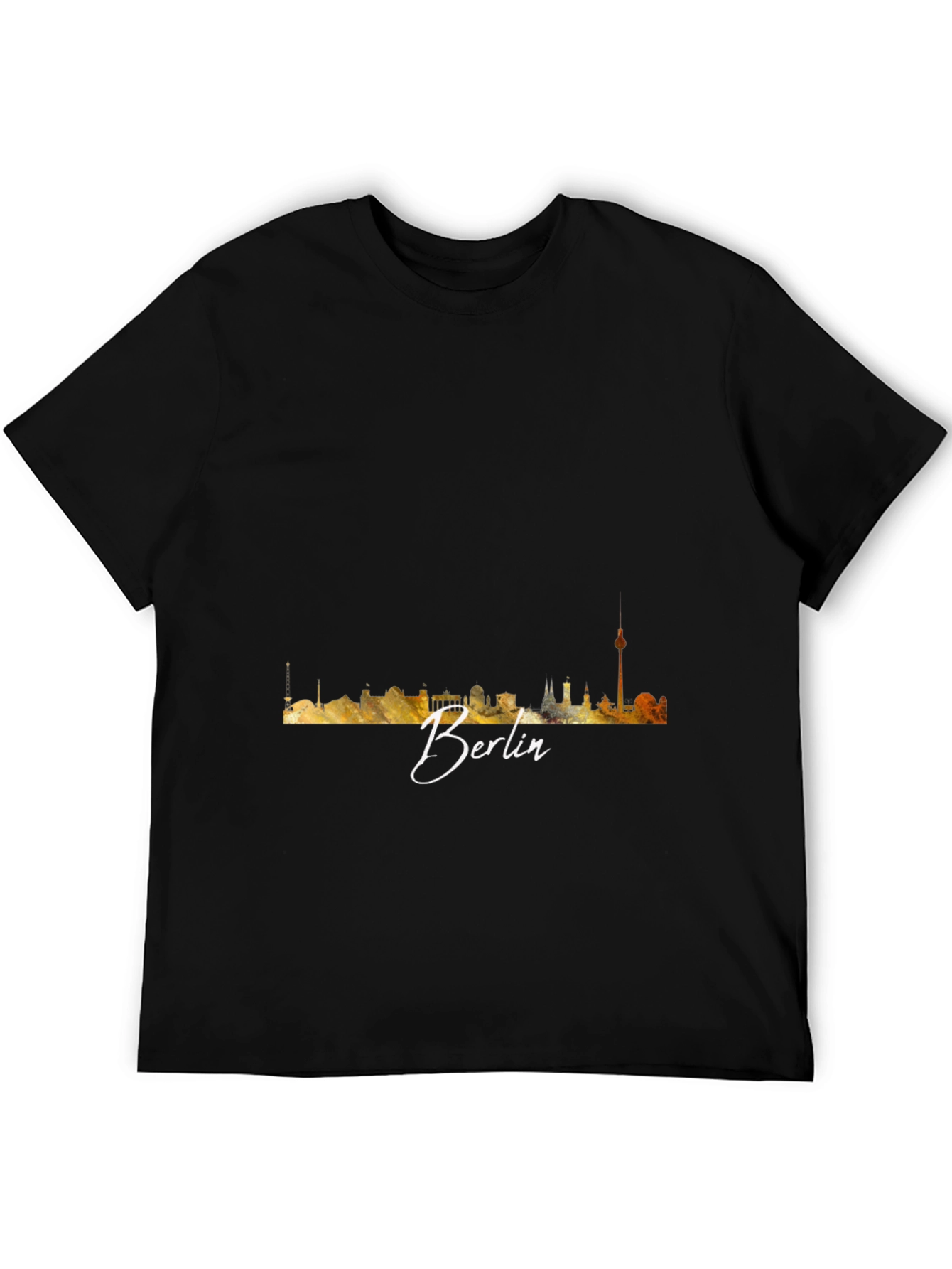 Berlin Skyline Graphic Tee - Cityscape T-Shirt