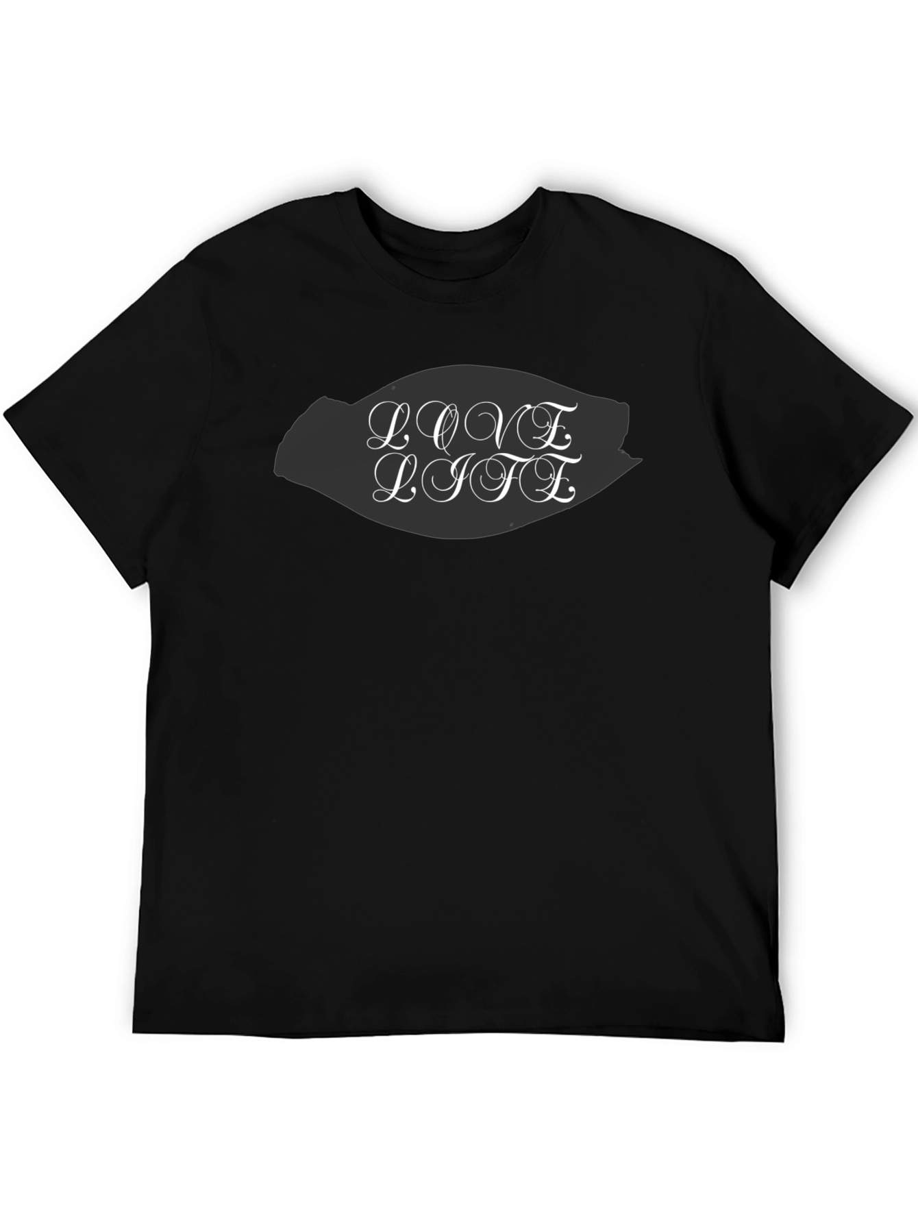 Love Life Graphic Tee - Stylish Cotton Comfort