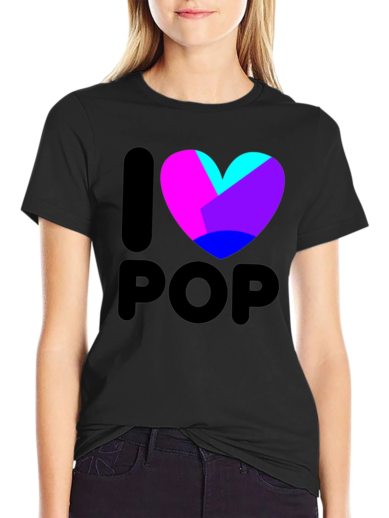 I Heart Pop T-Shirt - Vibrant Graphic Tee