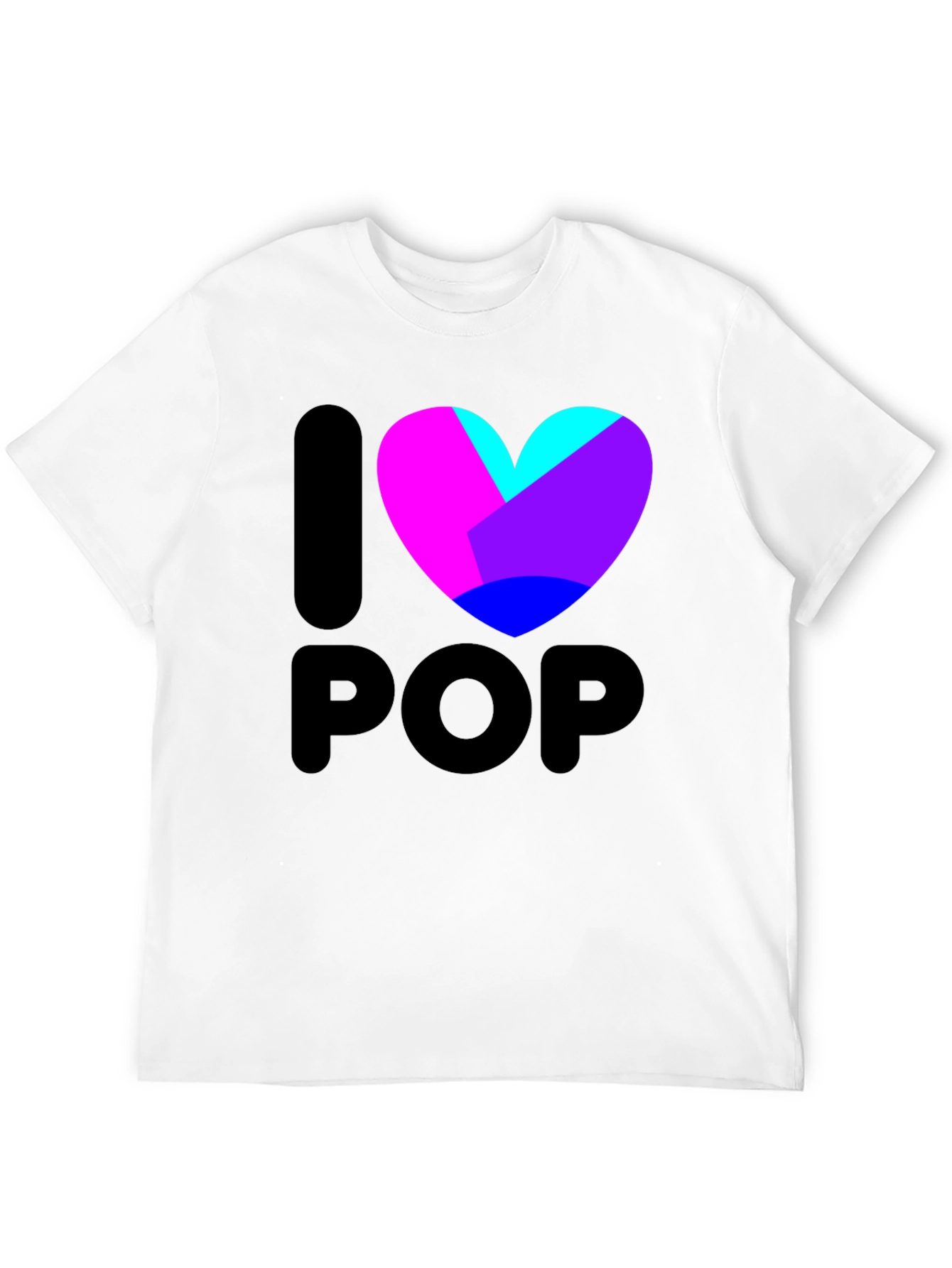 I Heart Pop T-Shirt - Vibrant Graphic Tee