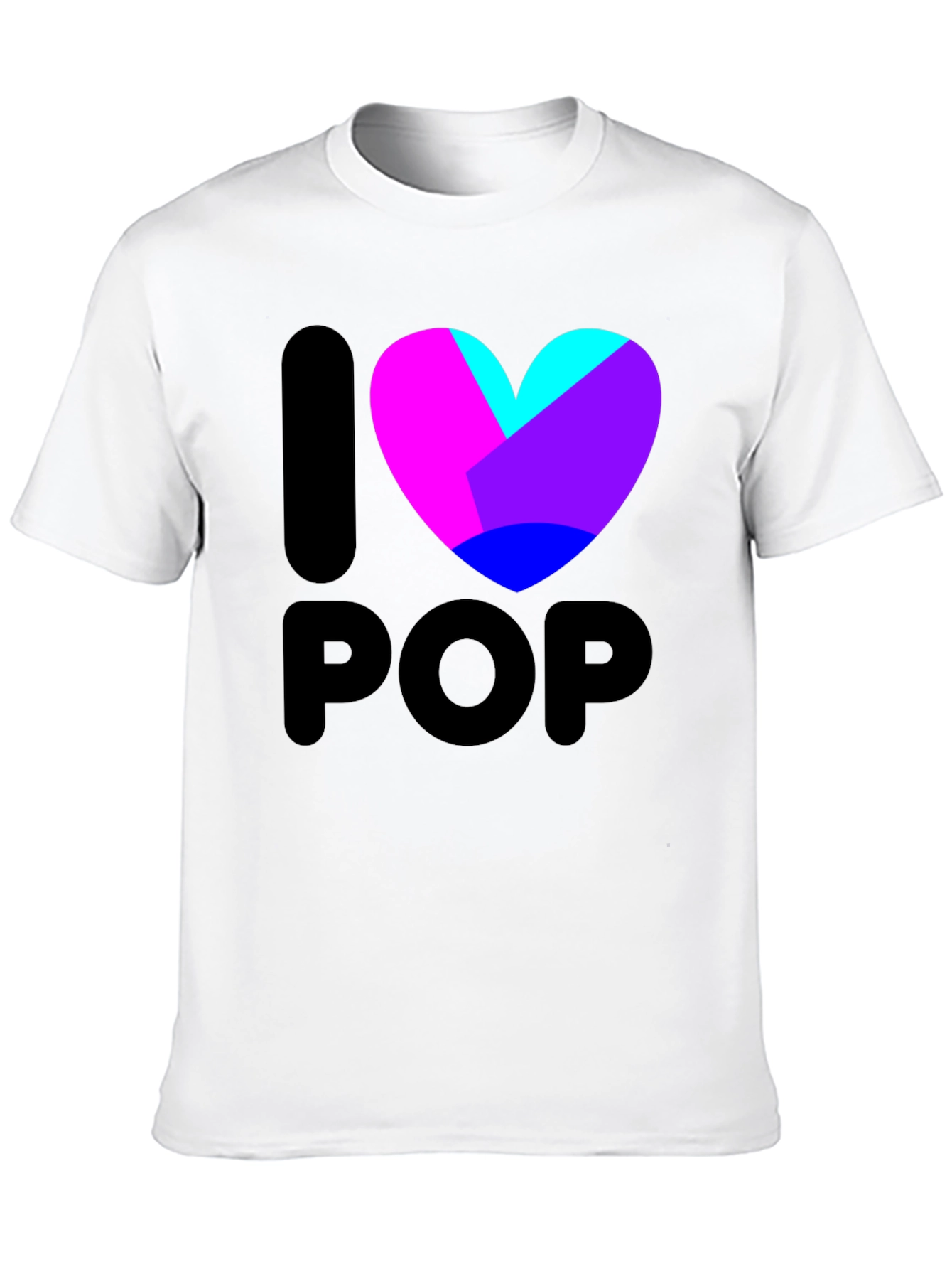 I Heart Pop T-Shirt - Vibrant Graphic Tee
