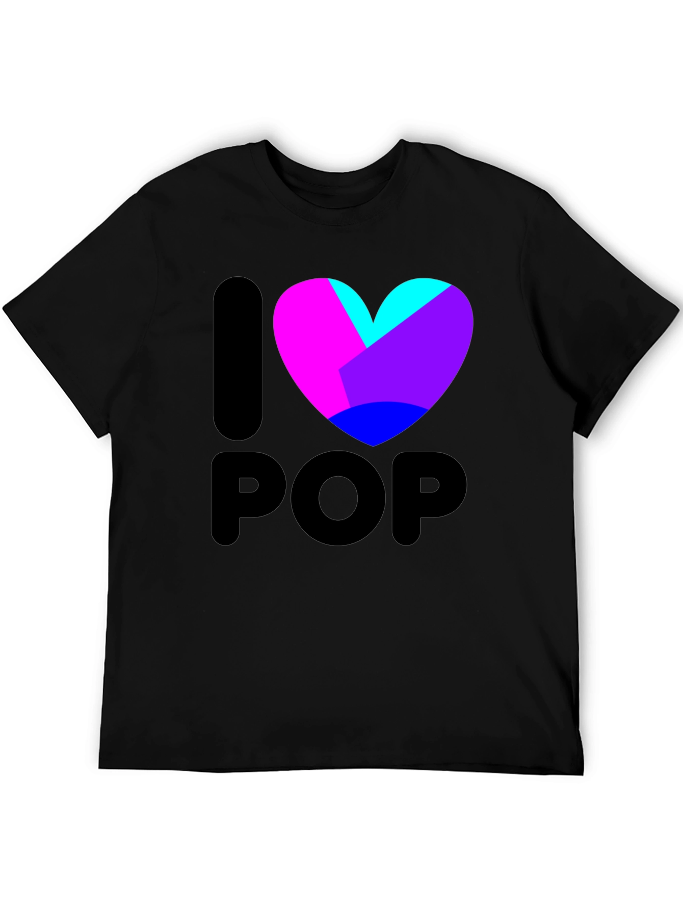 I Heart Pop T-Shirt - Vibrant Graphic Tee
