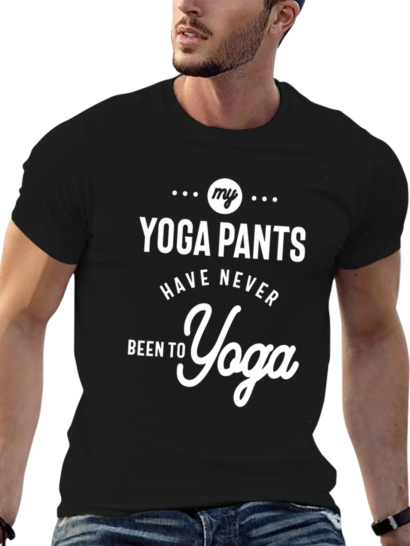 My Yoga Pants Funny Graphic Tee