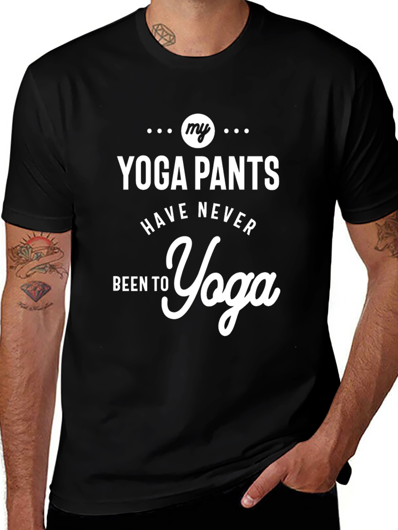 My Yoga Pants Funny Graphic Tee