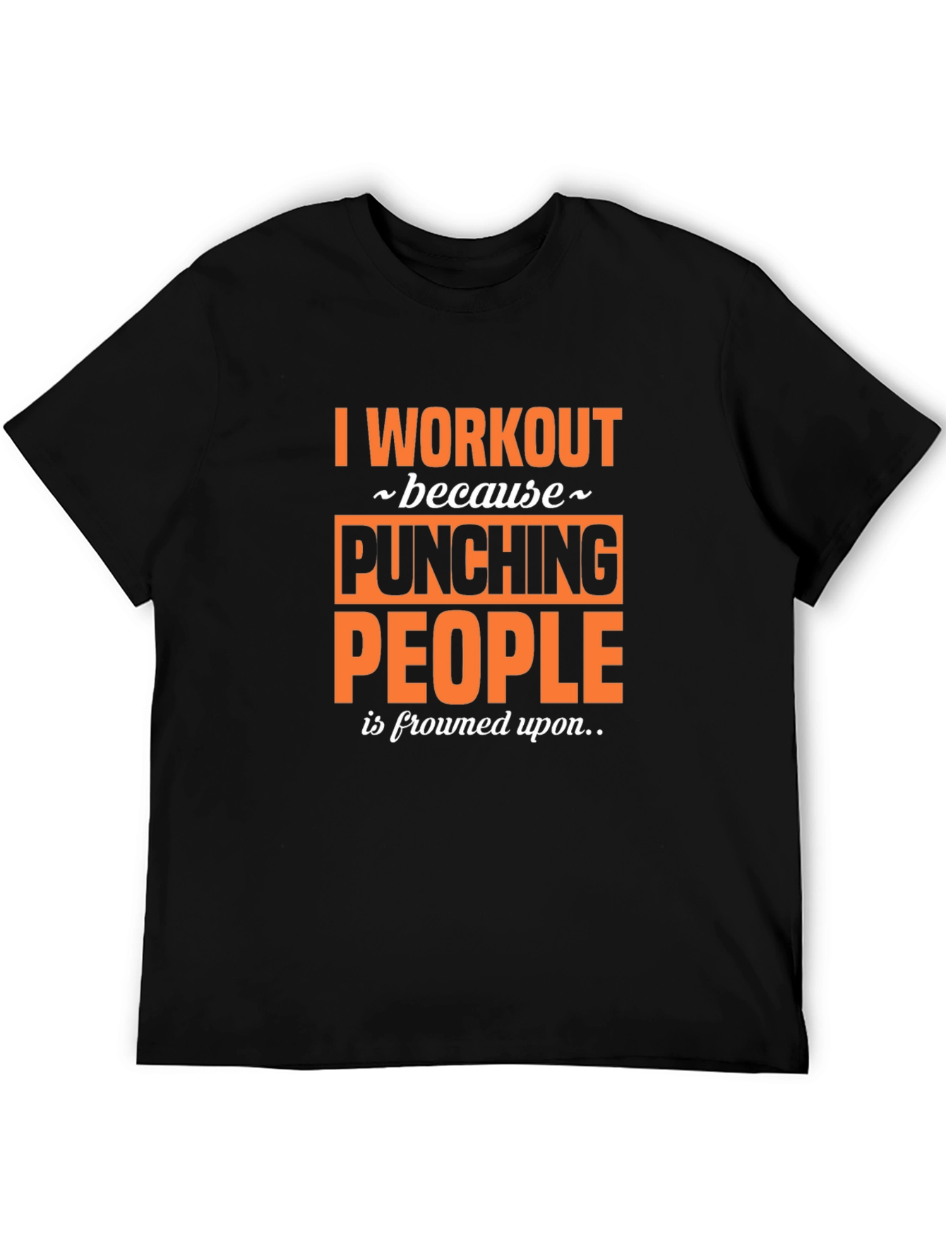 Workout Motivation Tee - Punching People