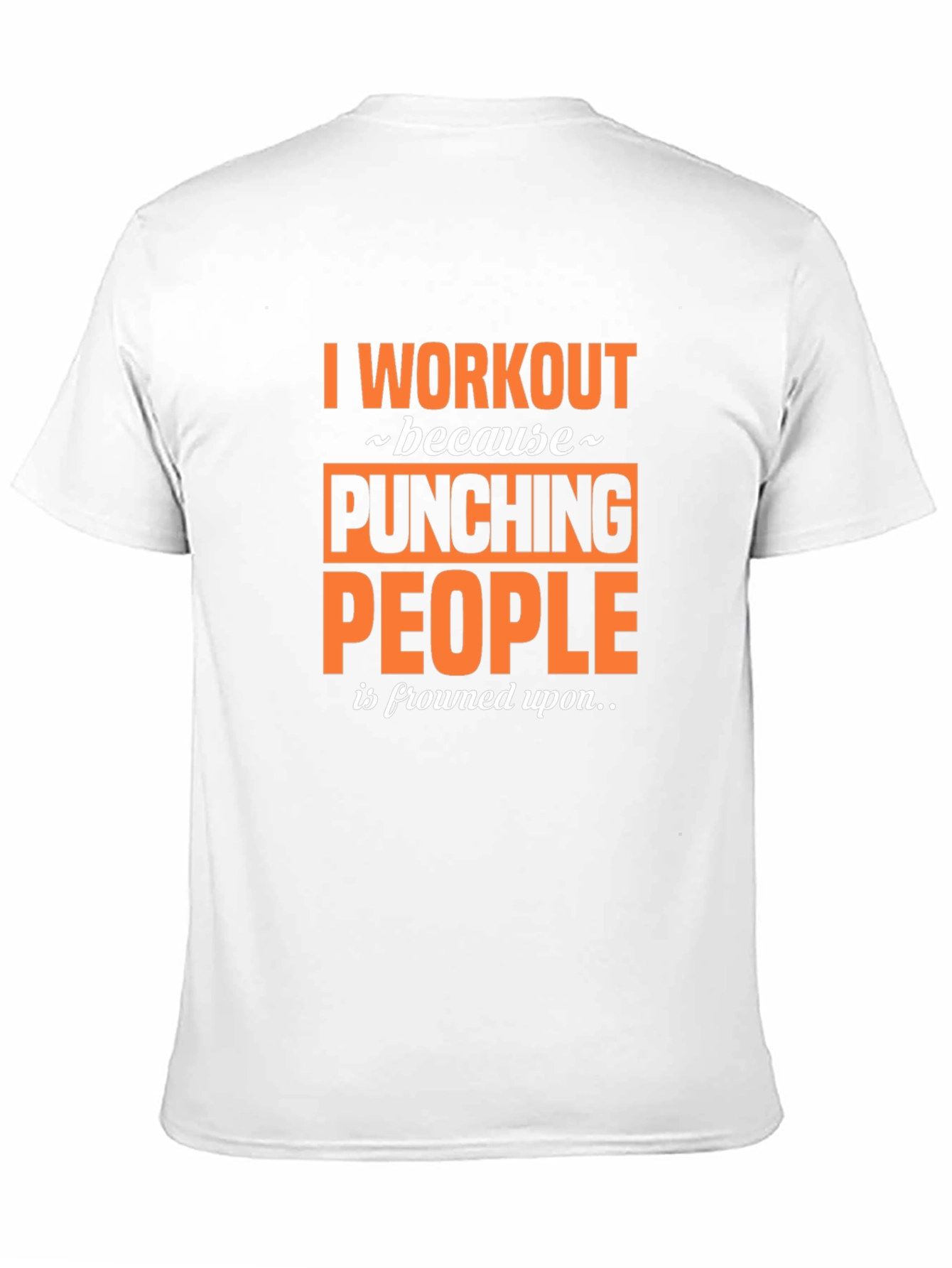 Workout Motivation Tee - Punching People