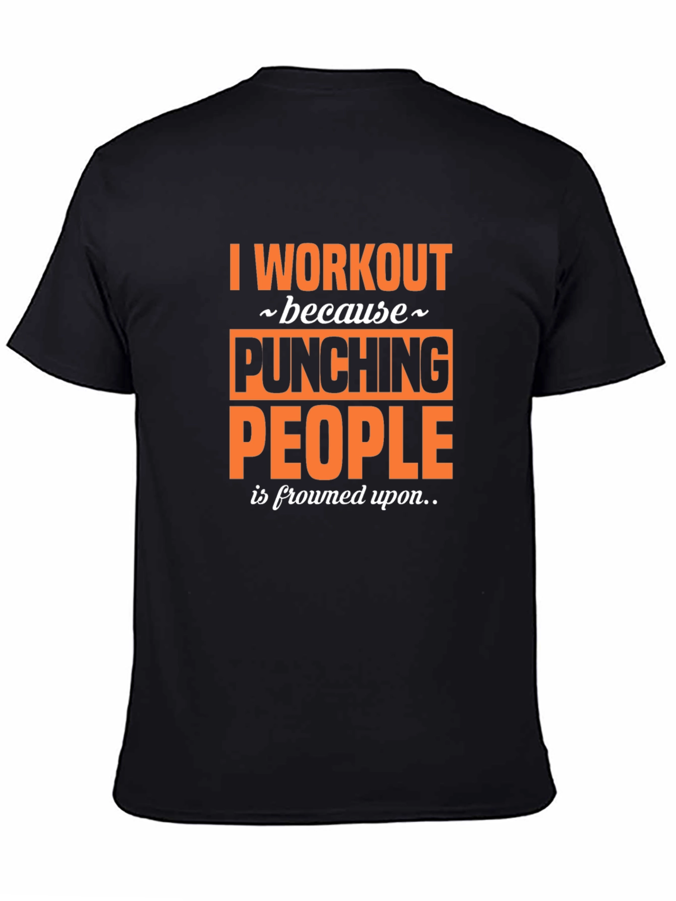 Workout Motivation Tee - Punching People