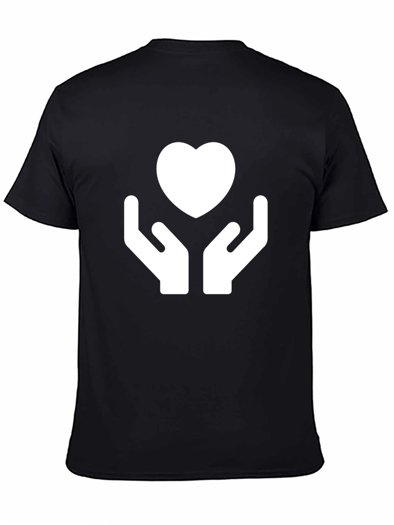 Heart in Hands Graphic Tee - Unisex Casual Shirt