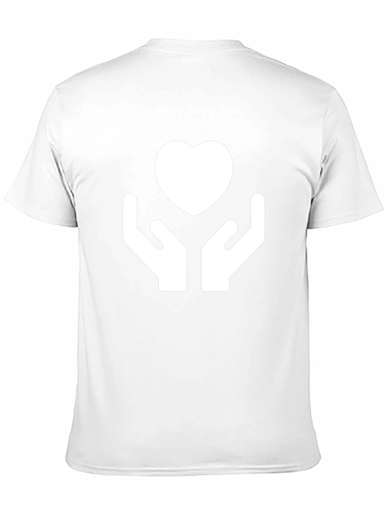 Heart in Hands Graphic Tee - Unisex Casual Shirt