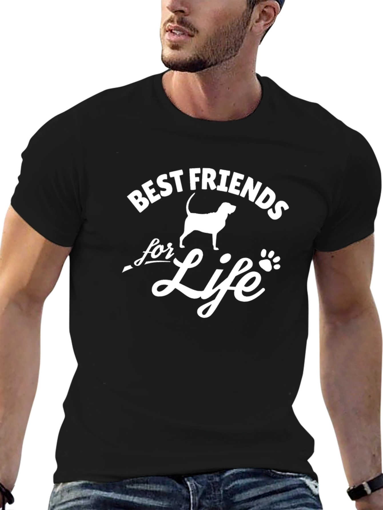 Best Friends for Life T-Shirt Dog Lover Tee