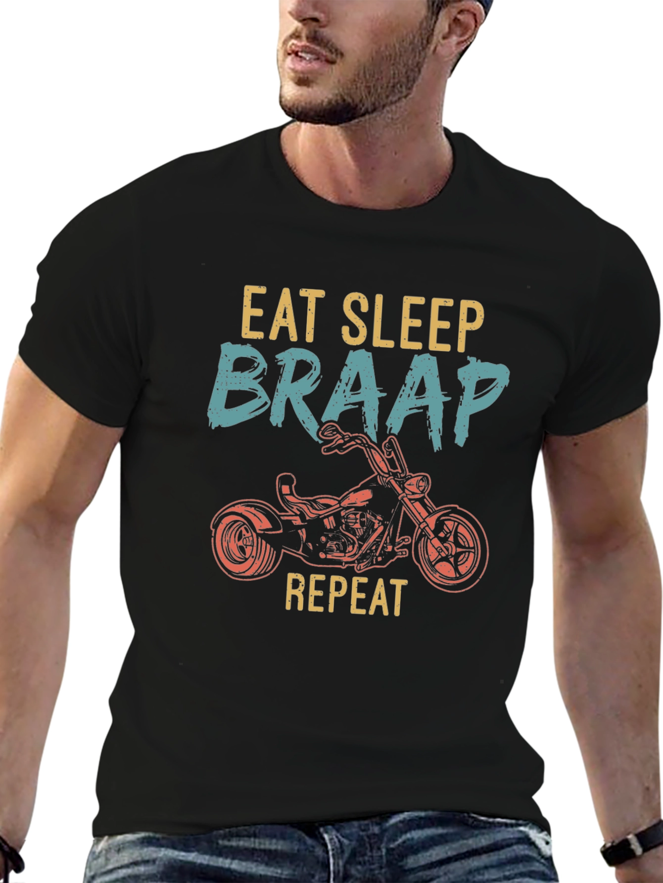 Eat Sleep Braap Repeat T-Shirt