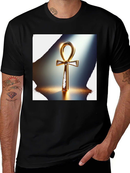 Ankh Graphic Tee - Egyptian Symbol