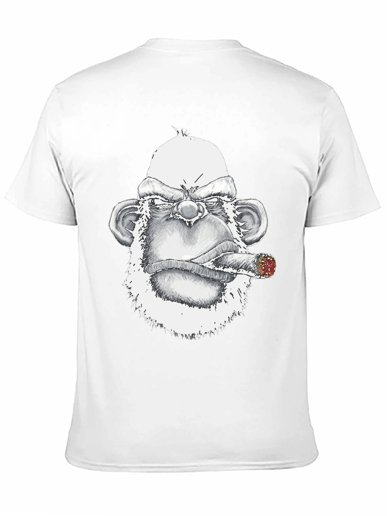 Grumpy Gorilla Tee: Bold Graphic Print