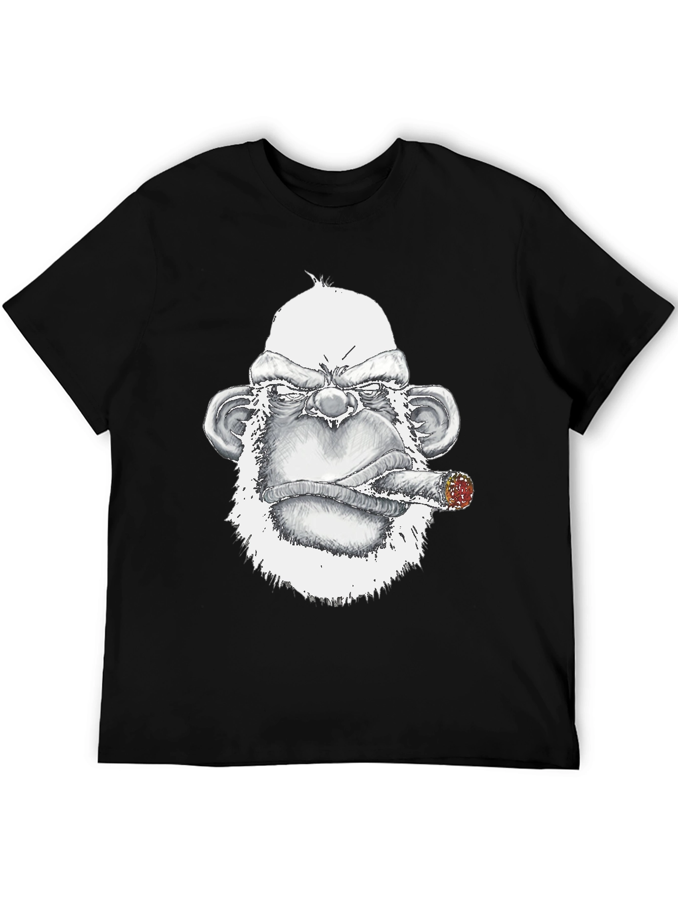 Grumpy Gorilla Tee: Bold Graphic Print