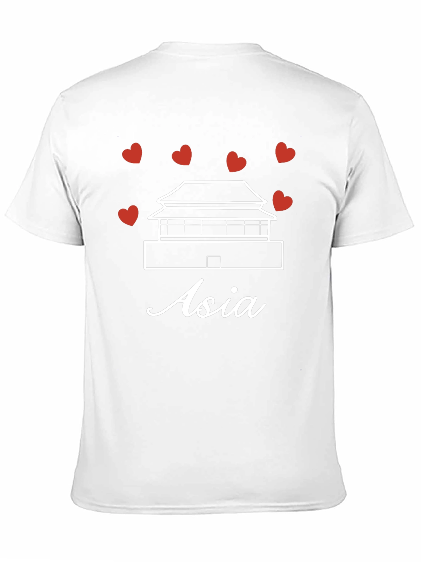 Asia Graphic T-Shirt - Black - Unisex