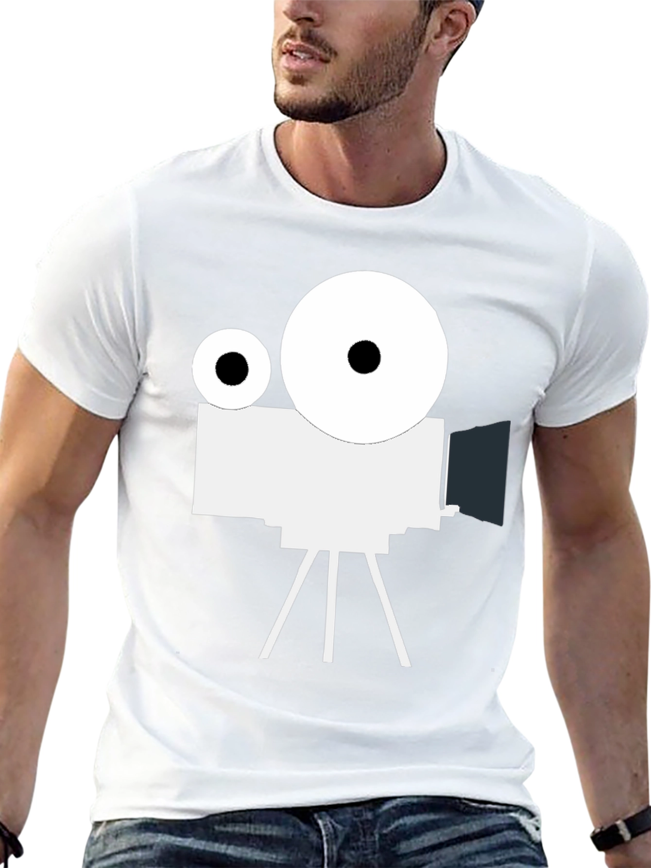 Retro Movie Camera T-Shirt