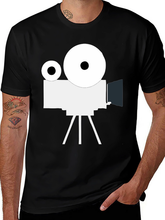 Retro Movie Camera T-Shirt