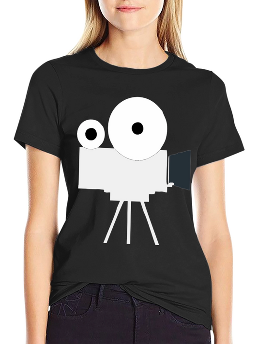 Retro Movie Camera T-Shirt
