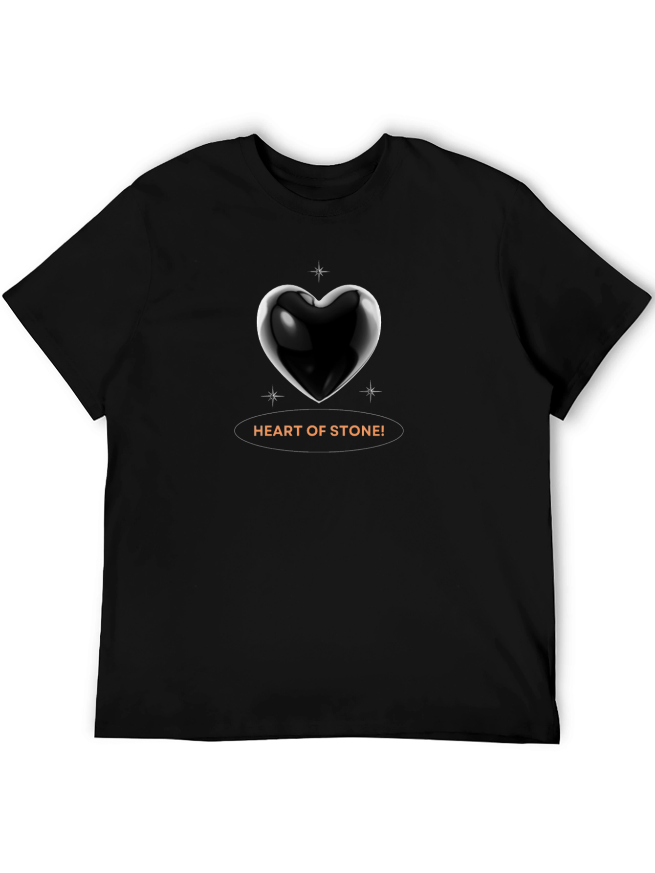 Heart of Stone Black T-Shirt