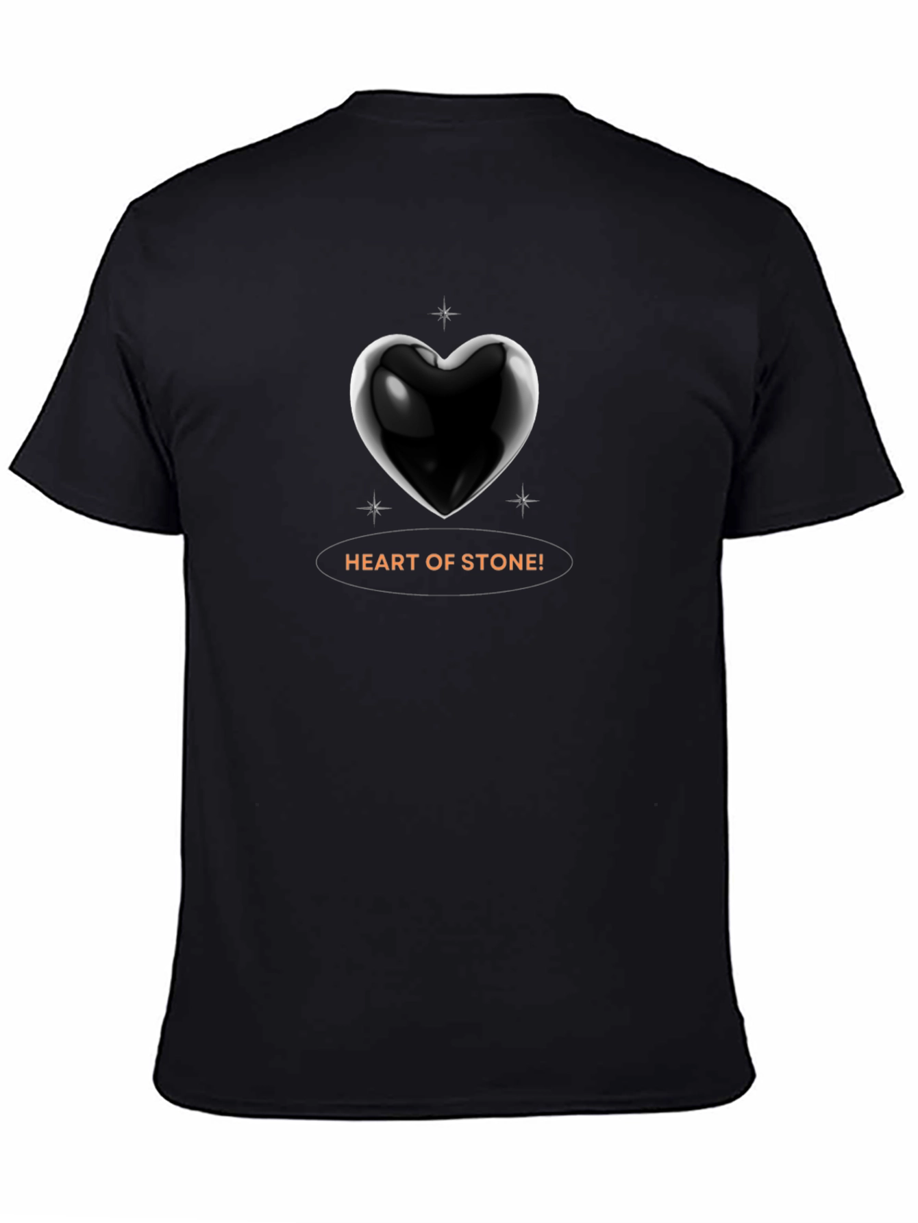 Heart of Stone Black T-Shirt