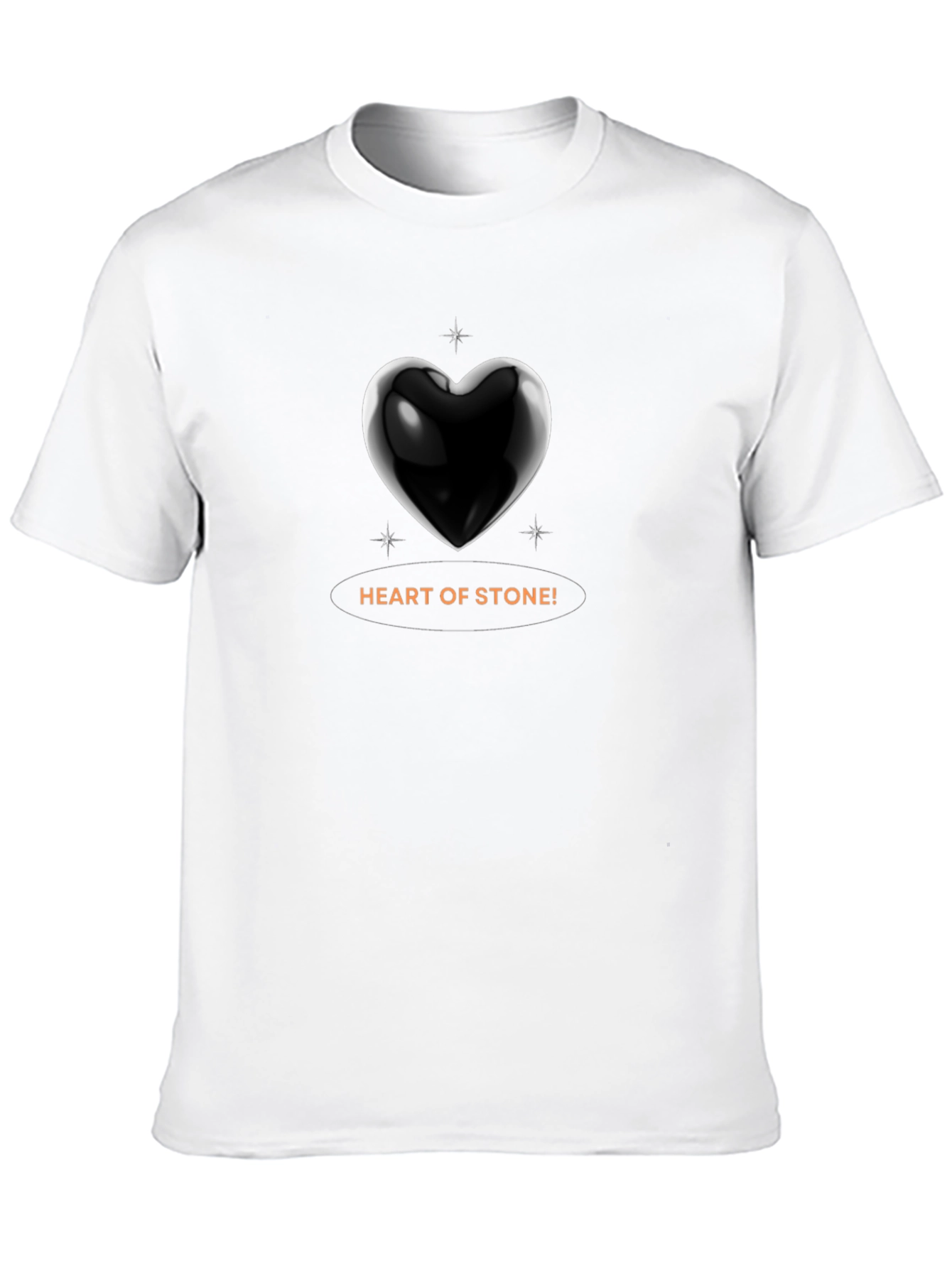 Heart of Stone Black T-Shirt