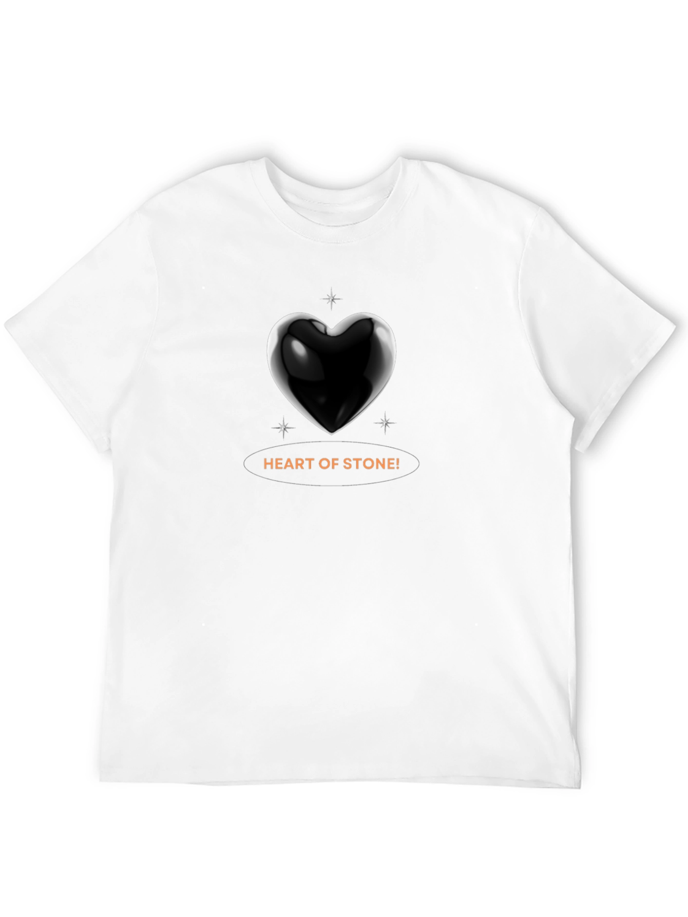 Heart of Stone Black T-Shirt