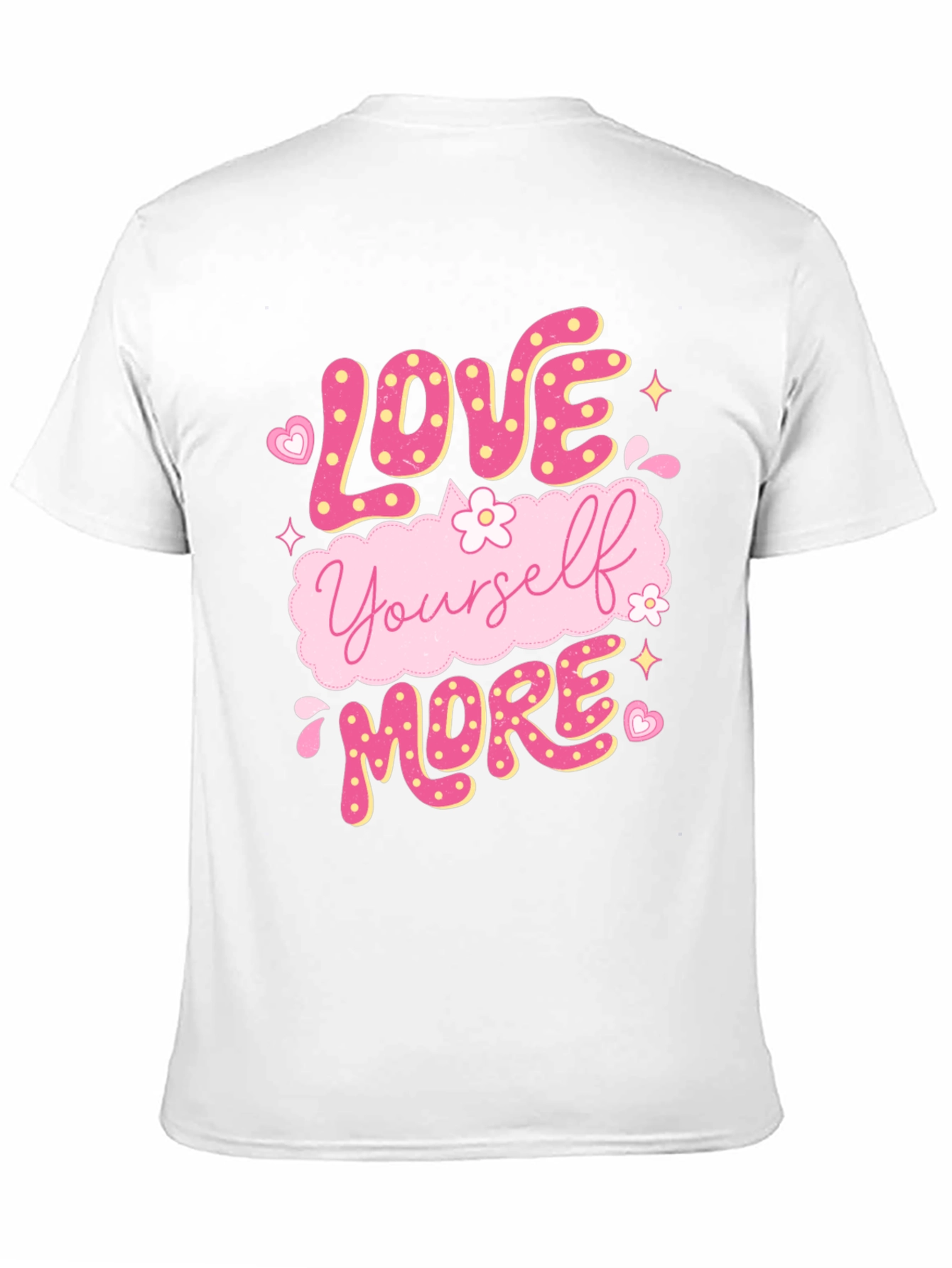 Love Yourself More Graphic Tee - Black